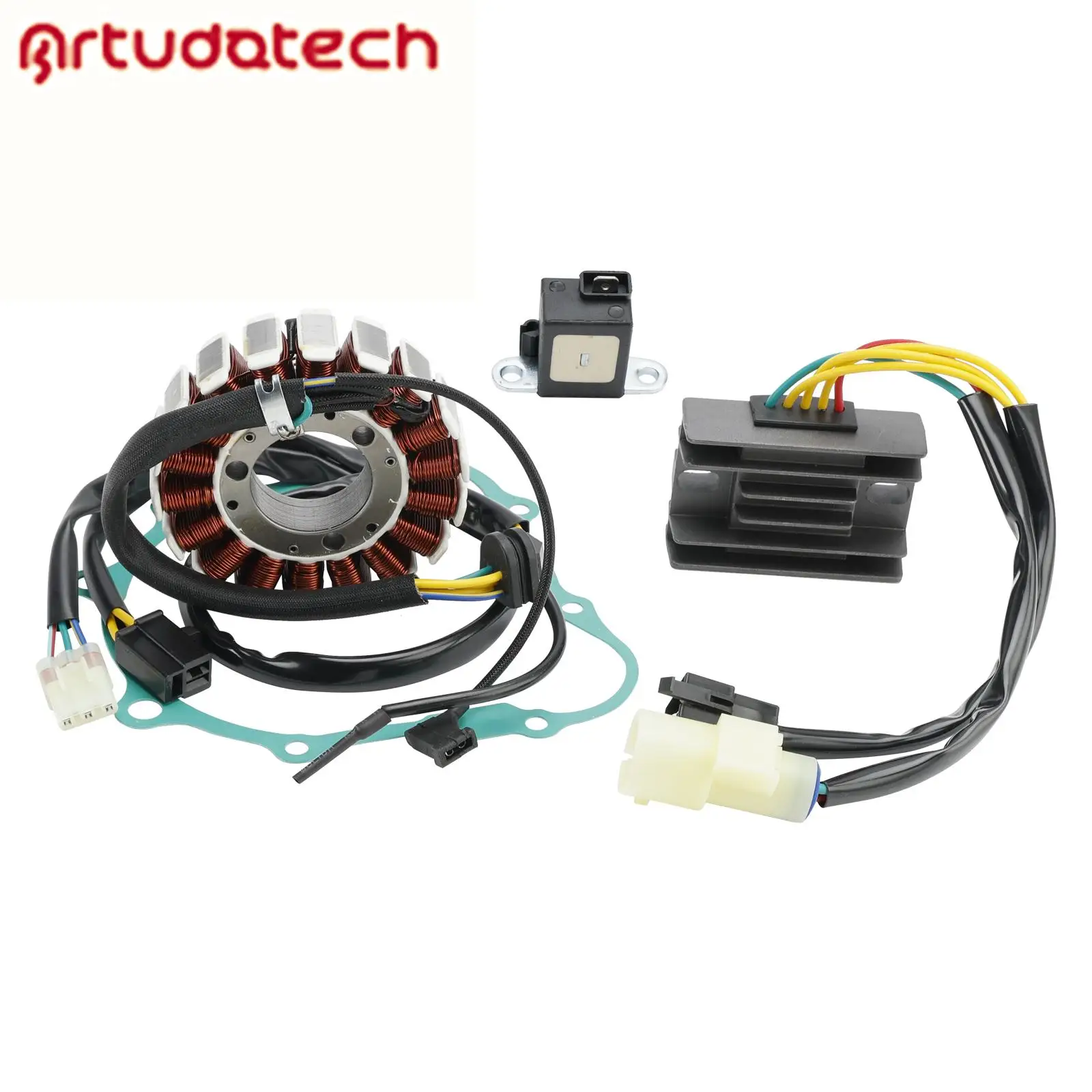 

Alternator Stator Regulator with Gasket for Honda XLR200R XLR200RP 1993 11395-KCN-000 11395-KCN-010