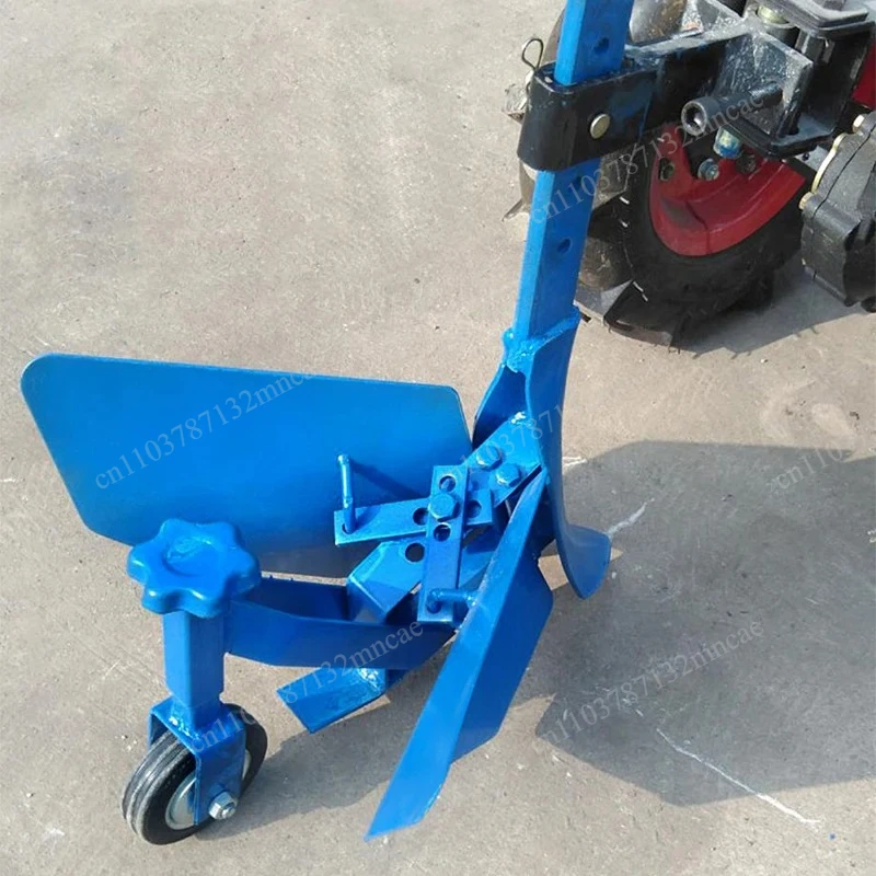 Multi-functional Small Orchard Fertilization Ditching Micro-tiller Ditch Opener Ditching Plow Adjustable Hand-held