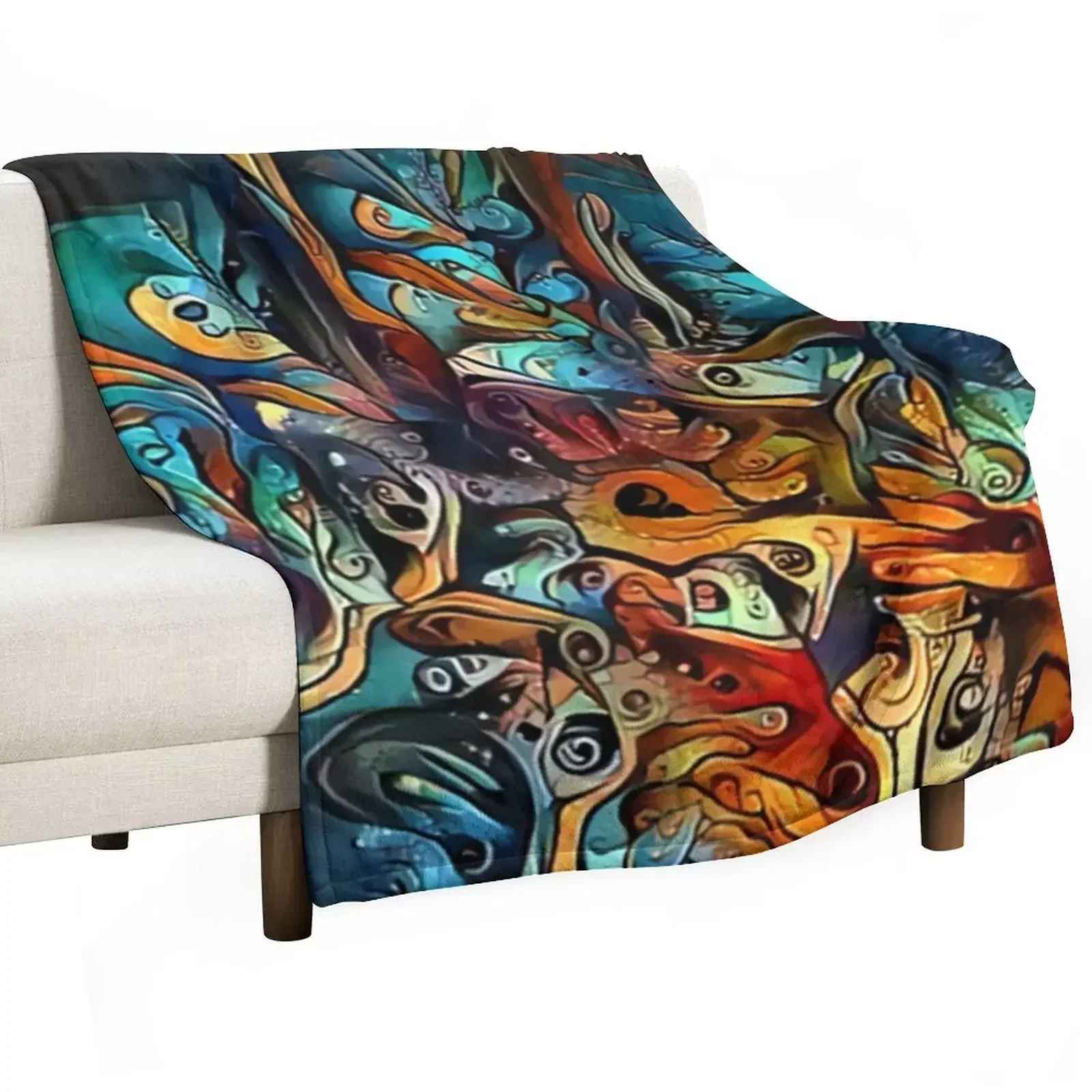 

A TOUCH OF DALI Throw Blanket warm for winter Soft Beds valentine gift ideas Blankets