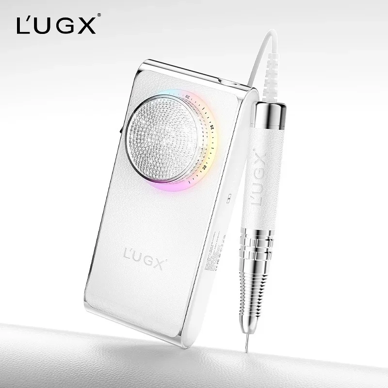 LUGX New Rechargeable USB Brushless Diamond Pin with Diamond Speed Knob Portable Professional Nail Drill Machine