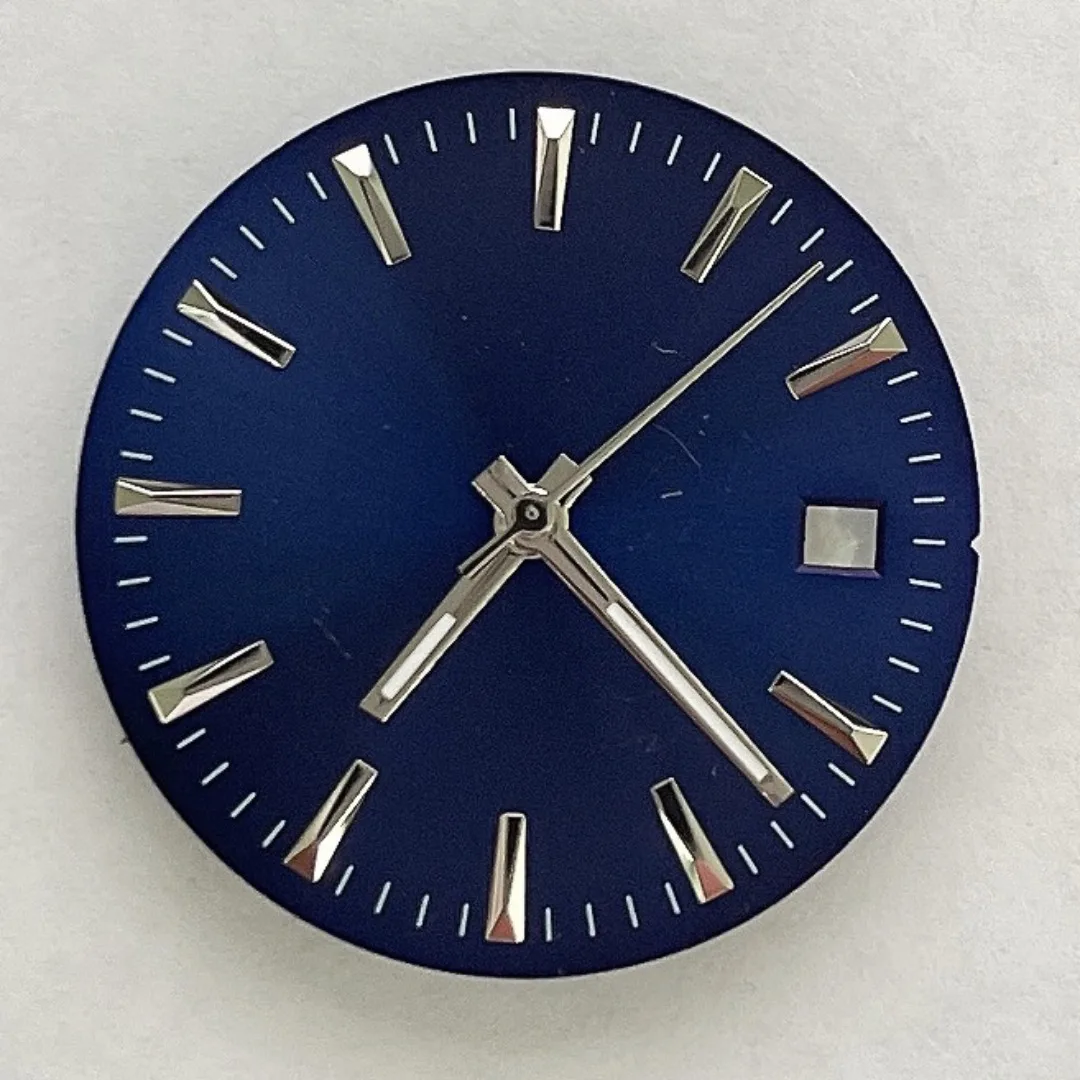 28.5 مللي متر المشارب أمة الله ساعة بسيطة الطلب والأخضر مضيئة الأيدي مجموعة تعديل ساعة اكسسوارات لحركة NH35 4R36 7S