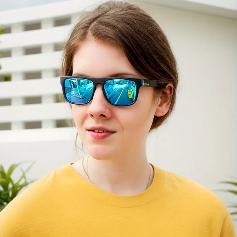 

10 Piece Set of Fashionable Sunglasses Suitable for Men and Women's Daily Casual Street Photography