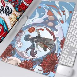 1pc Blade Honkai Star Rail Floor Mat Mouse Mat Desk Mat With Pad Gaming Accessories Prime Gaming XXL Keyboard Pad Padding Mat