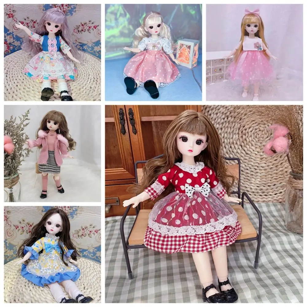 

Cute Doll Lovely Clothes 21 Detachable Joints Accessories Cartoon Doll Princess Dress 10 Styles Clothes Decoration