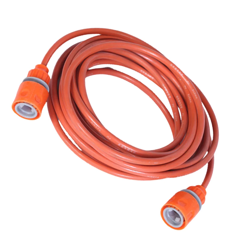 6 Meter Red Water Hose 5mm Inner 8mm Outer Diameter Flexible Tube For Garden Irrigation Car Wash Outdoor Watering Tool
