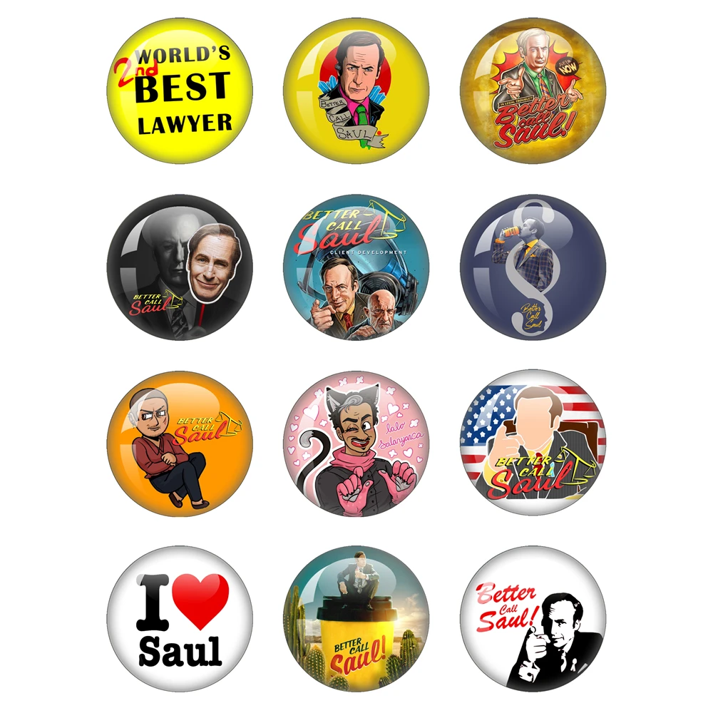 Hot Selling Better Call Saul Fairness,Sense Of Justice Glass 12mm-40mm Round Glass Demo  Back Making  Jewelry Findings Jewelry