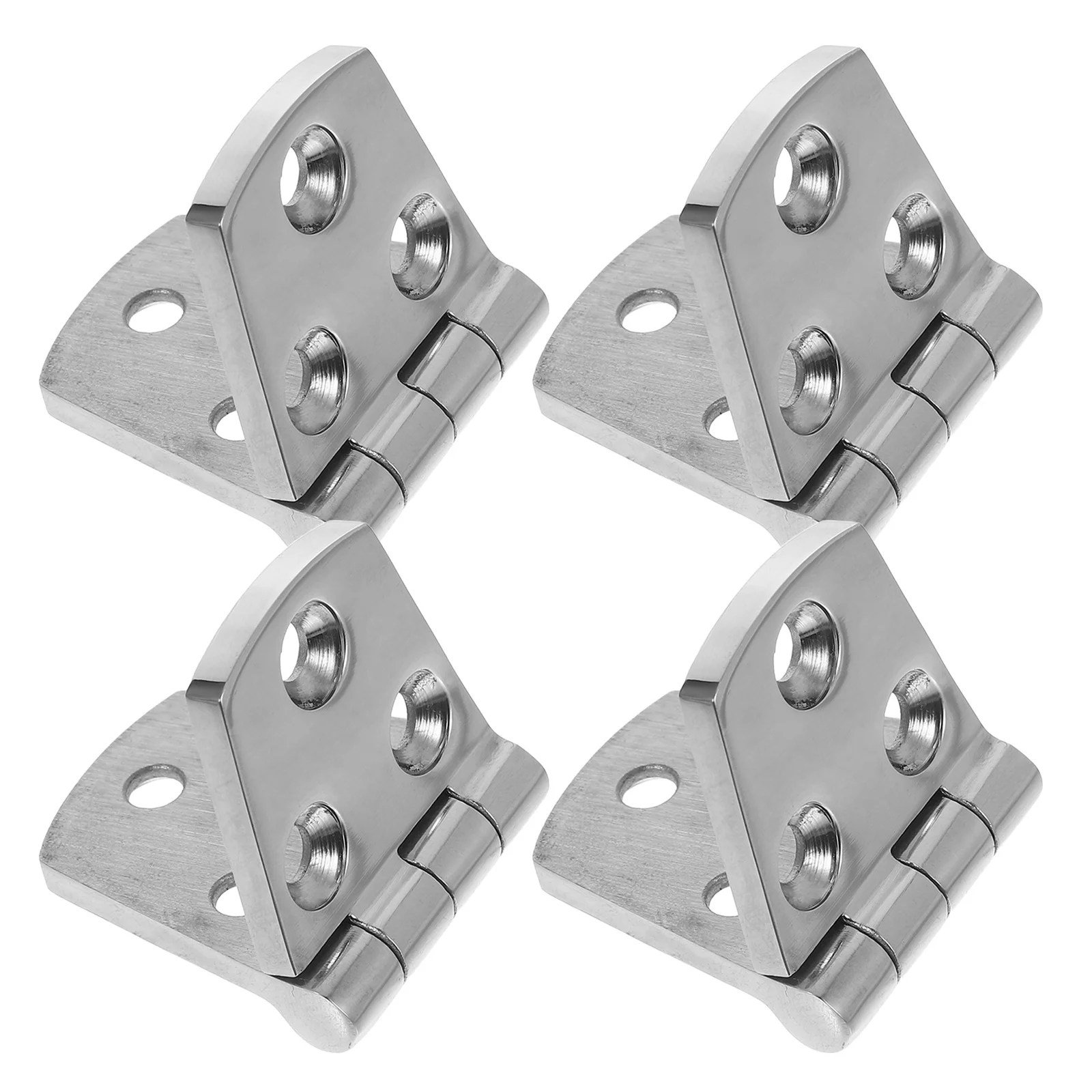 

4Pcs Heavy Duty Stainless Steel Marine Grade Boat Hatch Hinges Yacht Hardware Deck Accessories Flap Hinge Stainless Steel Hinges