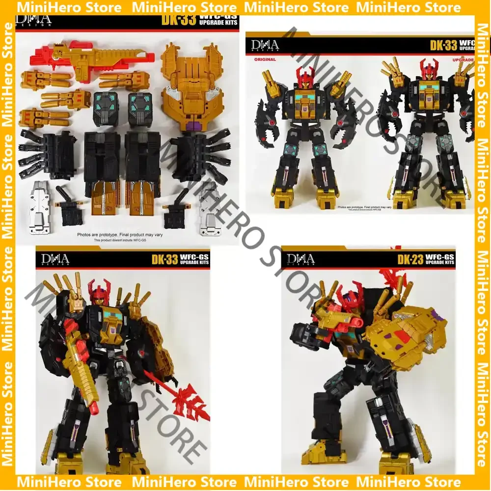 

In Stock Original DNA Design DK-33 Upgrade Kit Generations Selects WFC-GS Dark Scorponok 1:18 ABS PVC