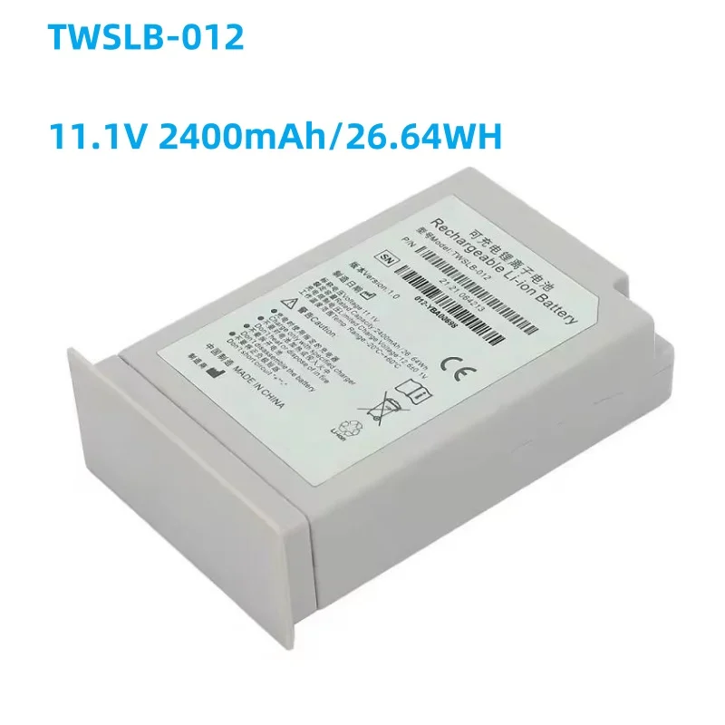New 11.1V 2400mAh/26.64WH TWSLB-012 Rechargeable Battery For EDAN IM12 IM20 IM3 Monitor