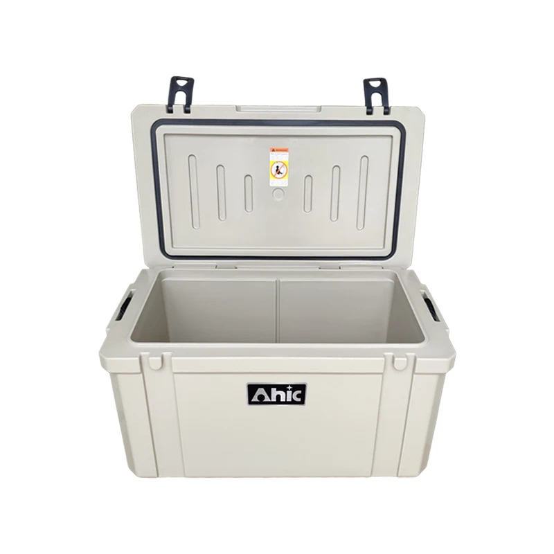 75L Portable Hard Rotomolded Cooler Box Waterproof Thermal PE Ice Chest for Outdoor Travel Food Wine Storage Camping Fishing view 6