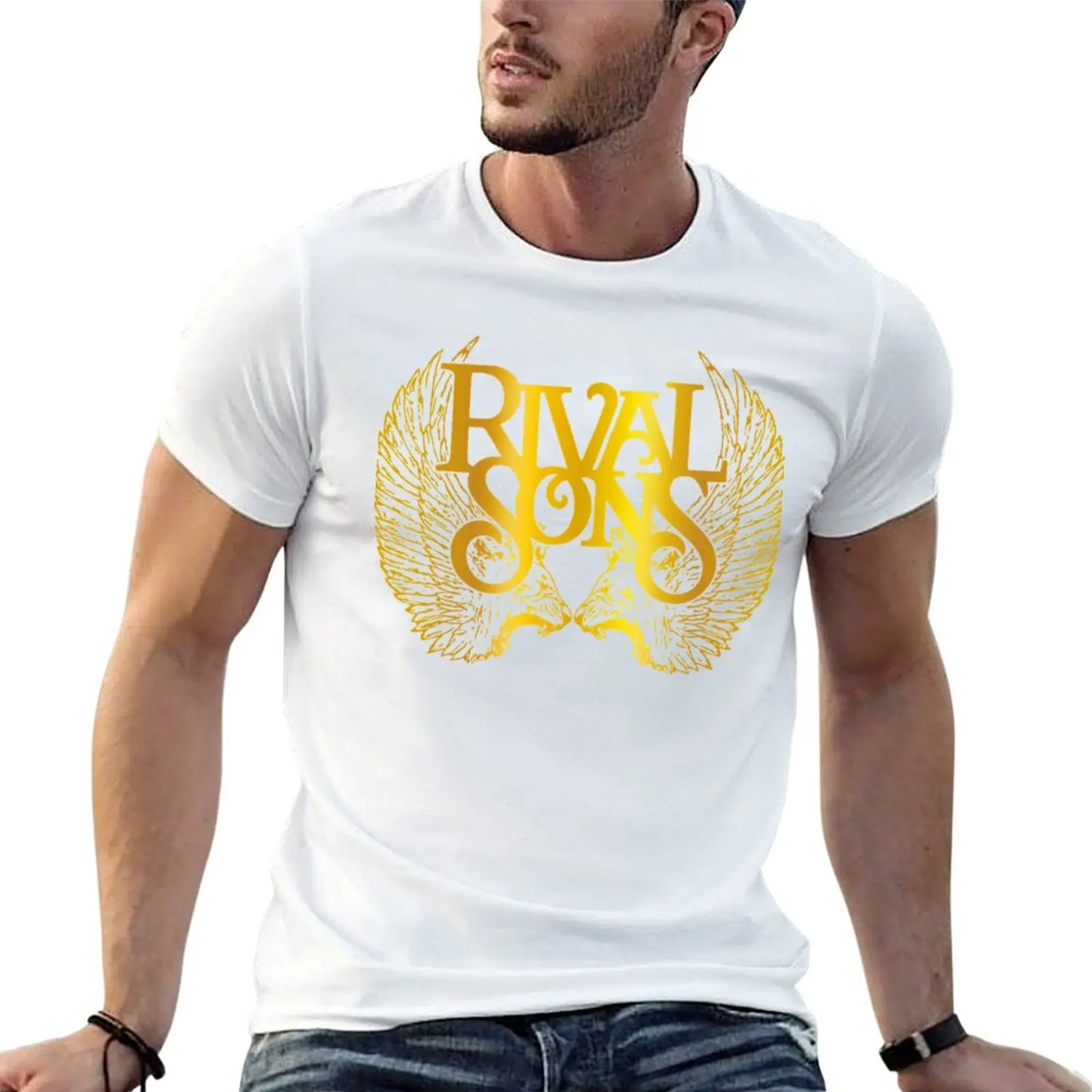 RIVAL SONS T-Shirt Classic Graphic Short Sleeve Top