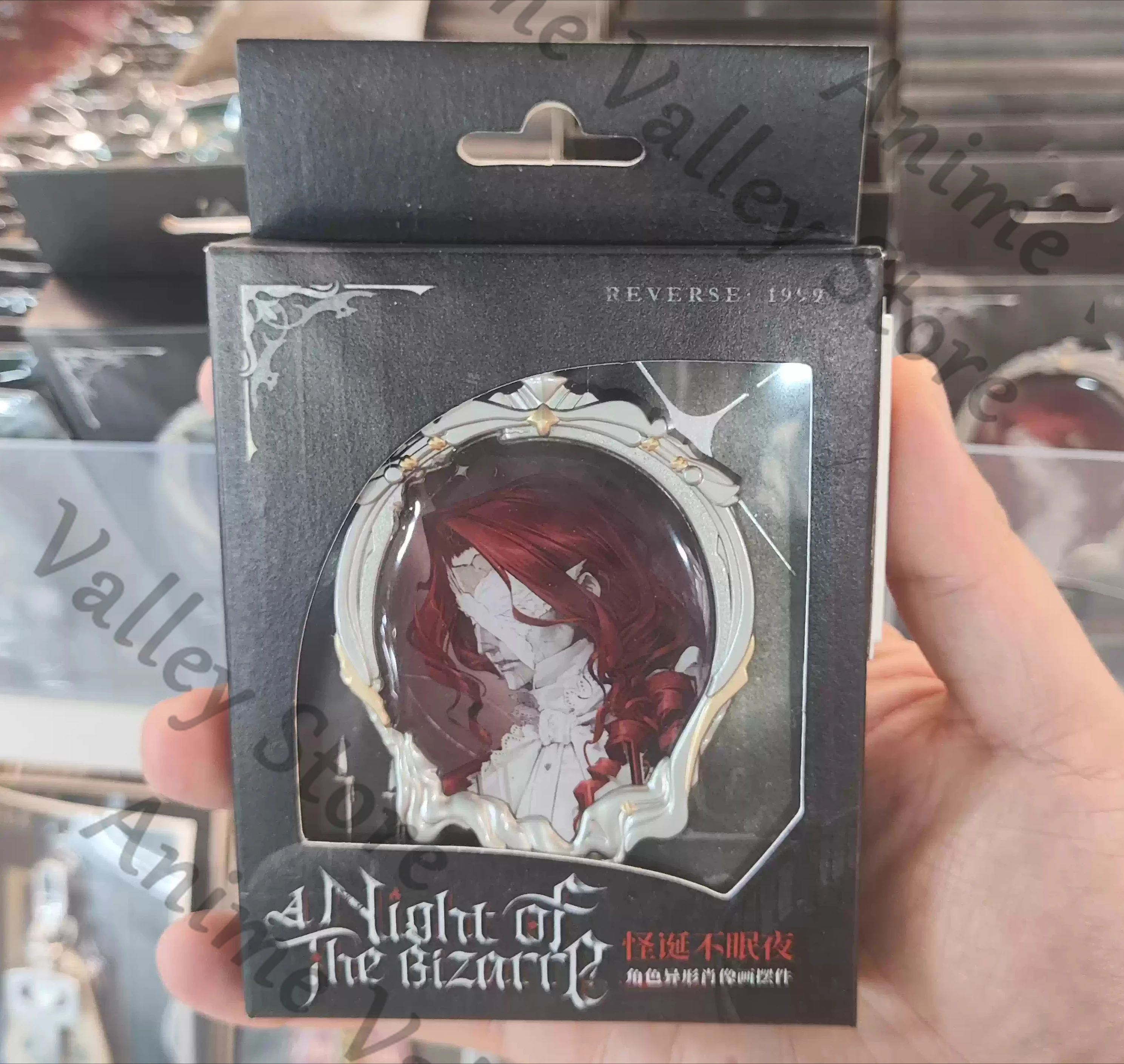 Broche de Retrato con Forma Especial de Cristallo Windsong de Aleph de Reverse:1999, Adorno de Escritorio con Diseño de Personaje de Anime