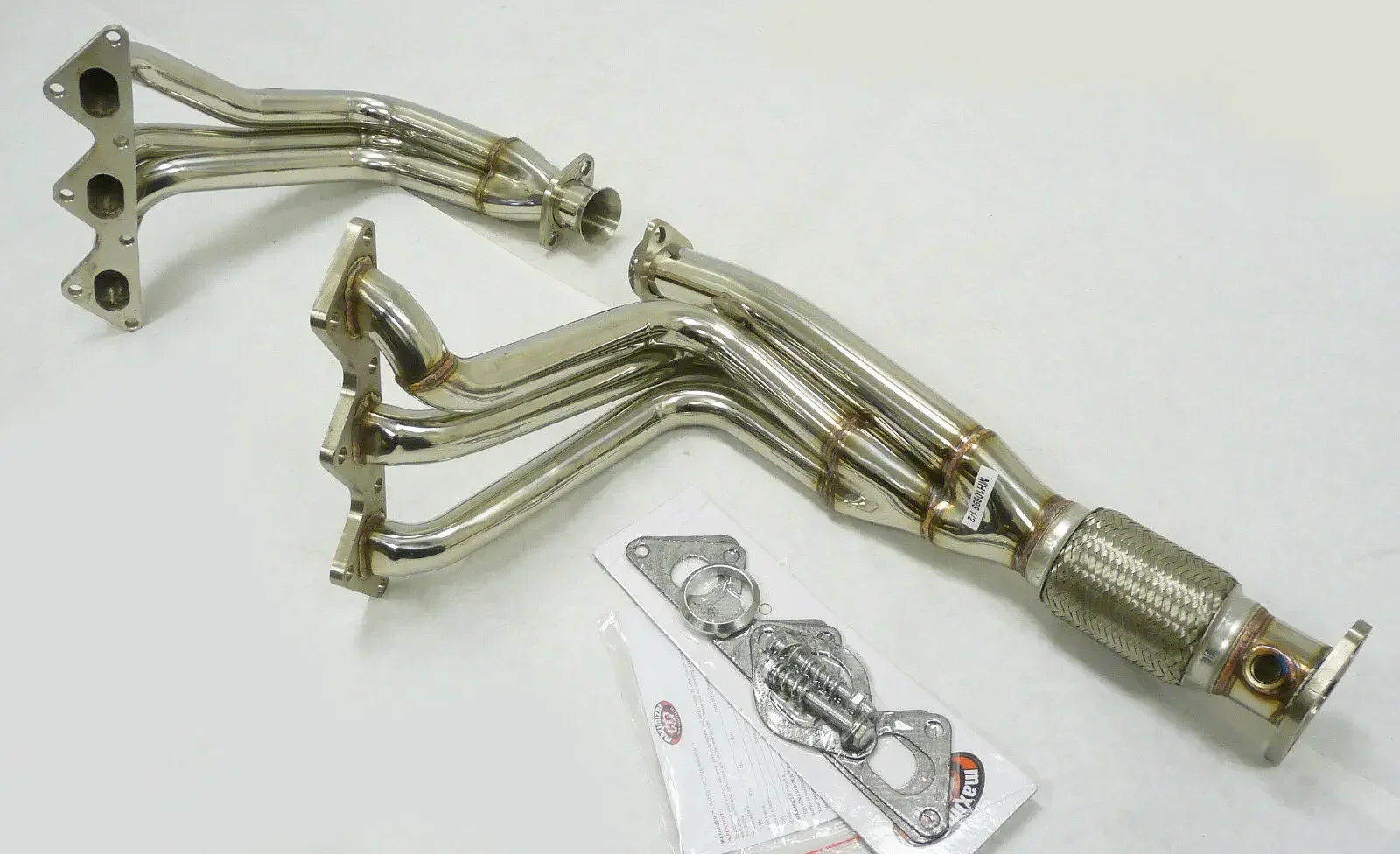 Maximizer Steel Exhaust Header For 91-99 Mitsubishi 3000GT Stealth DOHC V6