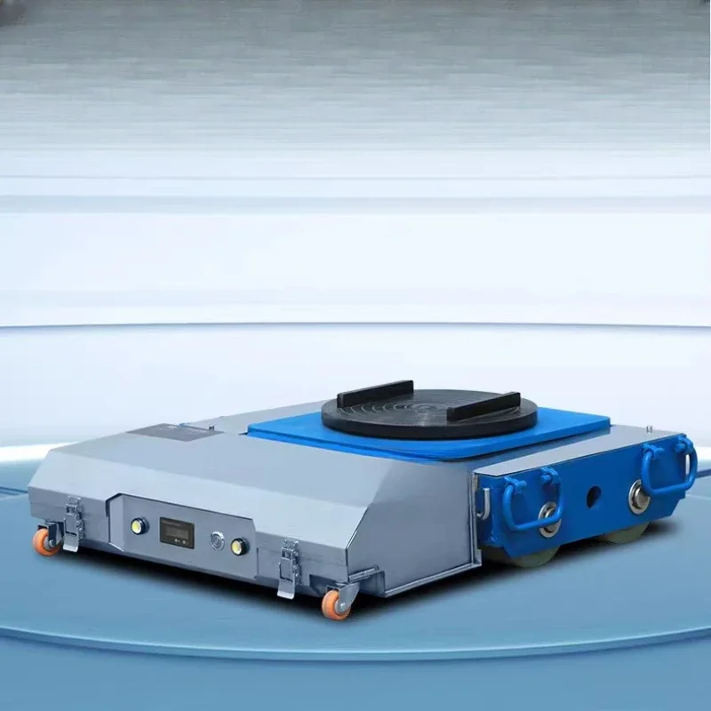 Handling tank electric heavy universal wheel rotating straight ground cow small tank steel rubber wheel heavy object handling