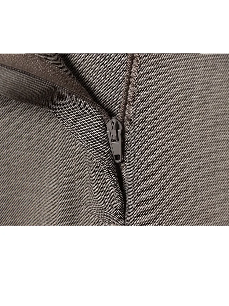 HH Vrouwen Effen Blazer Pak Elegante Revers Double-Breasted Lange Mouwen Jasje + Rits Mid-Taille knop Winter Wijde Pijpen Broek