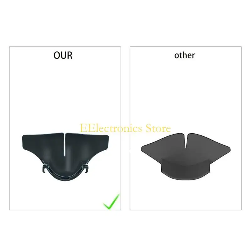 B03C Breathable Silicone Nose Guard Comfortable Nose Shade Durable for MetaQuest 3