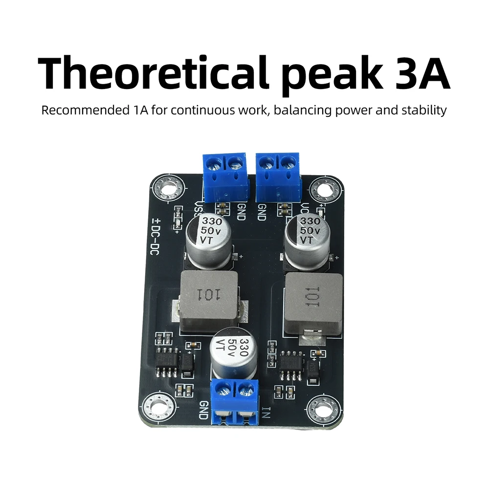 TPS5430 Positive Negative Dual Power Supply DC-DC 6-30V to ±5V Output Low Ripple Step-down Buck Converter Switching Power Module