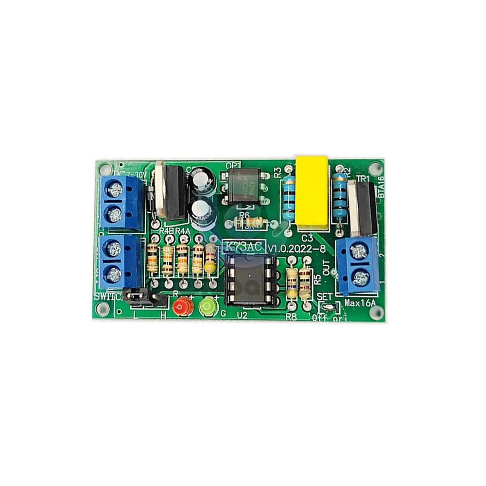 العاصمة 7v-30v الزناد تأخير التبديل على - قبالة المجلس الموقت الموقت التتابع وحدة تأخير التبديل وحدة