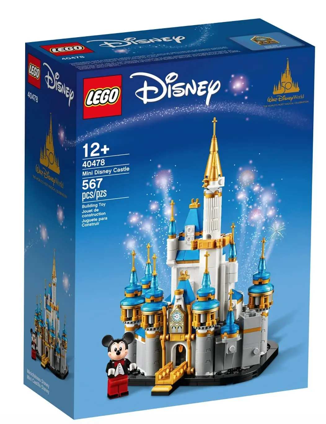 Disney - ルル Lego Mini Disney Castle 50th Year Anniversary (40478