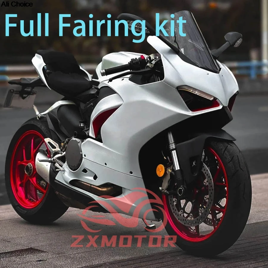 

Жемчужно-белые обтекатели для DUCATI Panigale V2 20 21 22, комплект обтекателей для вторичного рынка мотоцикла, комплект кузова, панель 2020 2021 2022
