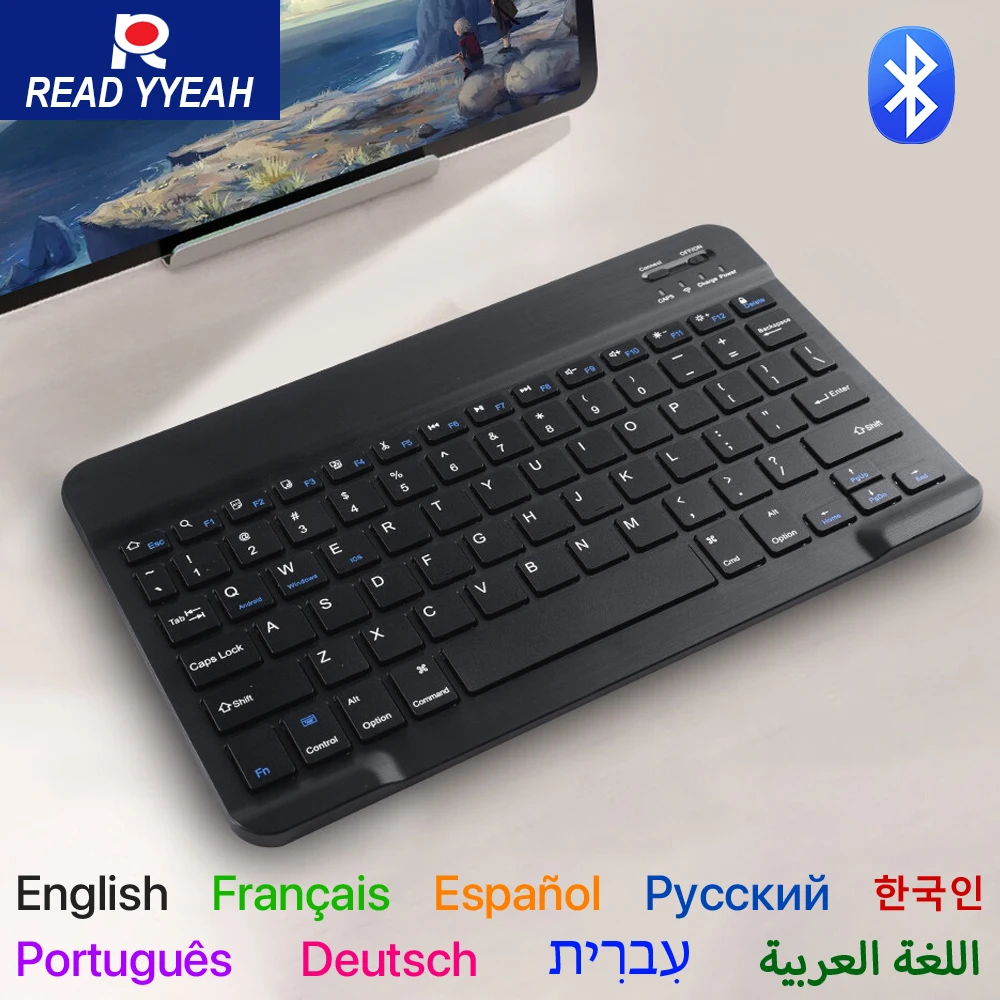 

2025 New Bluetooth Wireless Keyboard Mouse For IOS Android Windows Xiaomi Tablets Phone Mini Keyboard Multi Functional Operation