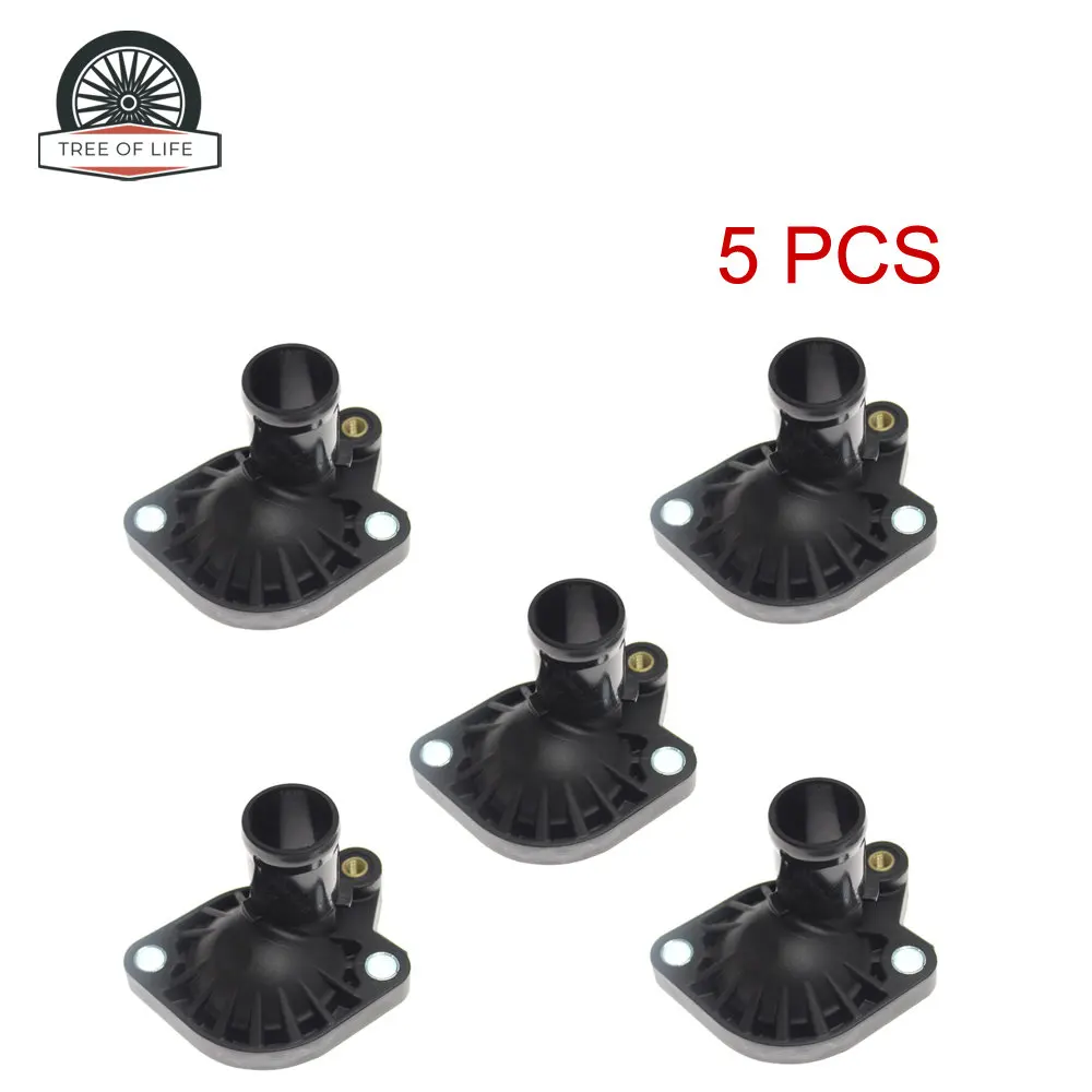 5 pcs 130491HC0A For NISSAN ALMERA N17 LATIO N17B NOTE E12 NE12 HR12DE 2010+ Coolant Water Inlet Connecting Pipe