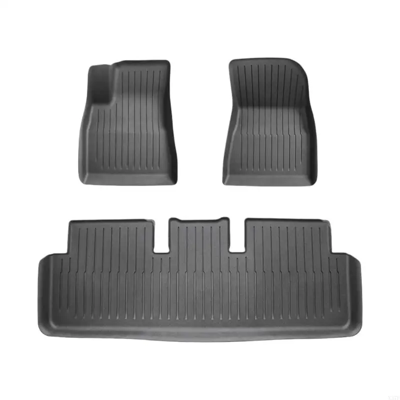 

Floor Mats 5 Floor Mats Waterproof Liner Mats Pad for 3 2021-2023 Car Floor Liner Automotive Accessories X37F