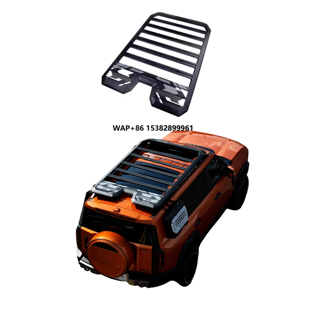 

Jetour G700 Aluminum Alloy Roof Rack Extension Luggage Carrier with Above 100kg Capacity for Car Roof Mount