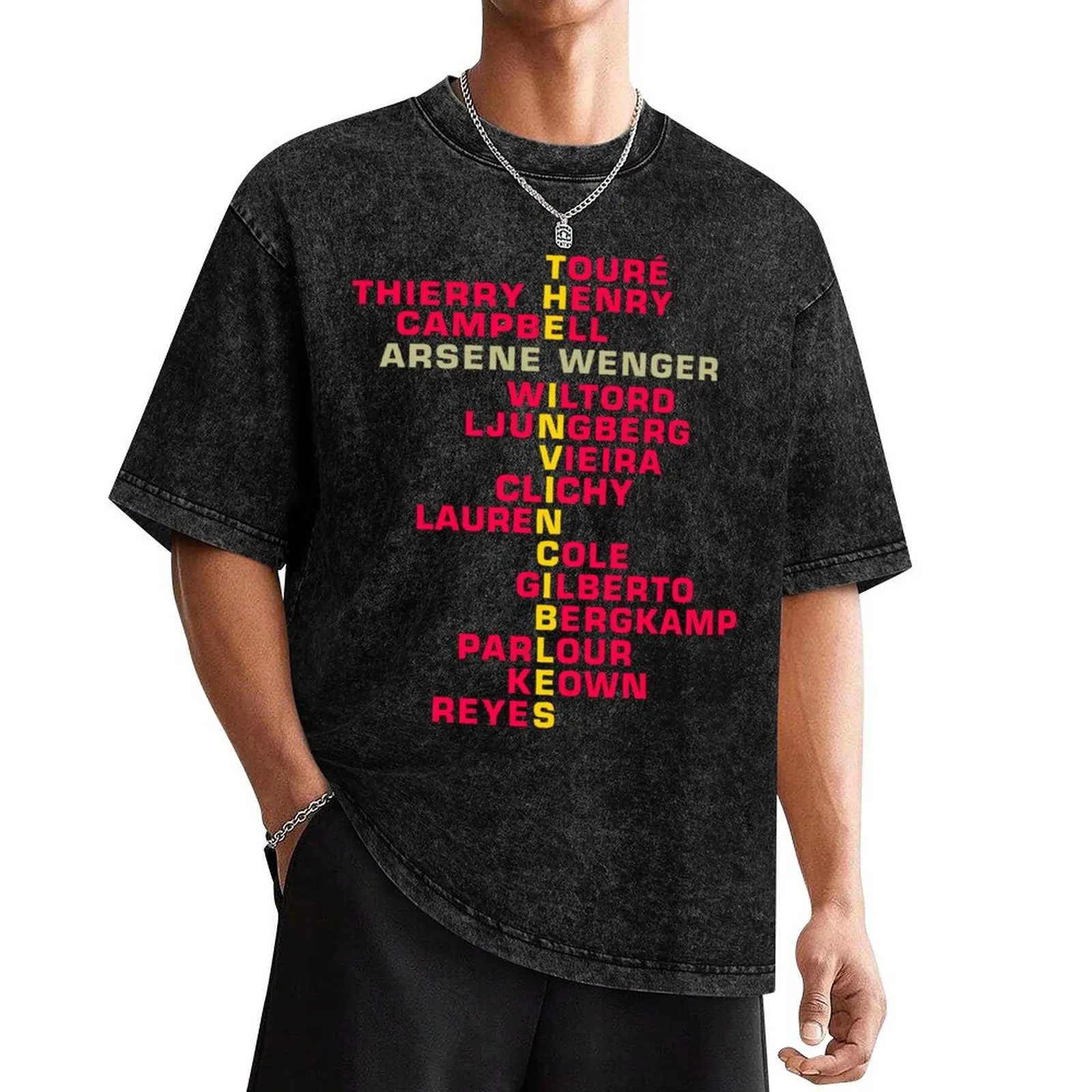 The Invincibles Arsenal 2004 Team - Arsenal Retro T-Shirt korean fashion anime figures mens clothes