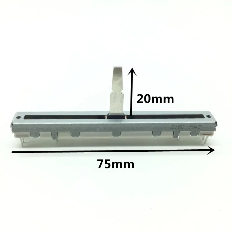 1 Uds., potenciómetro de deslizamiento recto, 50KB,8 pines, DCV1011, putter de velocidad del reproductor de disco, DDJ-400 800 RR SR2 ERGOV FLX6 CMX-3000 5000