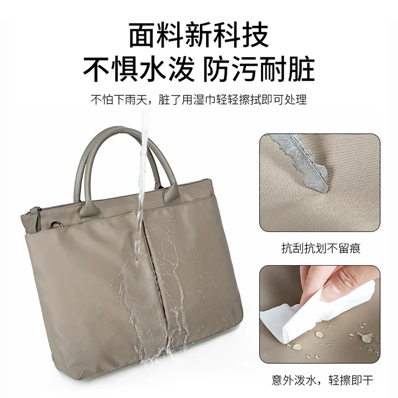 Business handbag unisex spot document bag 13 inch 14 inch 15 inch laptop bag