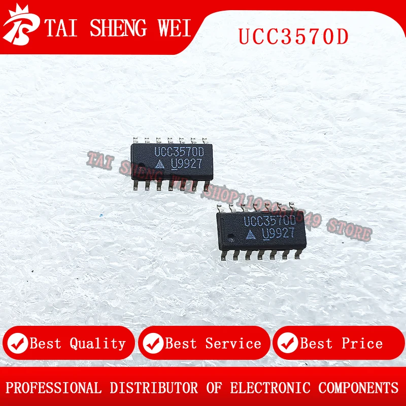 5 шт., новая оригинальная упаковка UCC3570DTR SOP-14, печатный UCC3570D чип преобразователя переменного и постоянного тока UCC3570D, широтно-импульсный модулятор мощности
