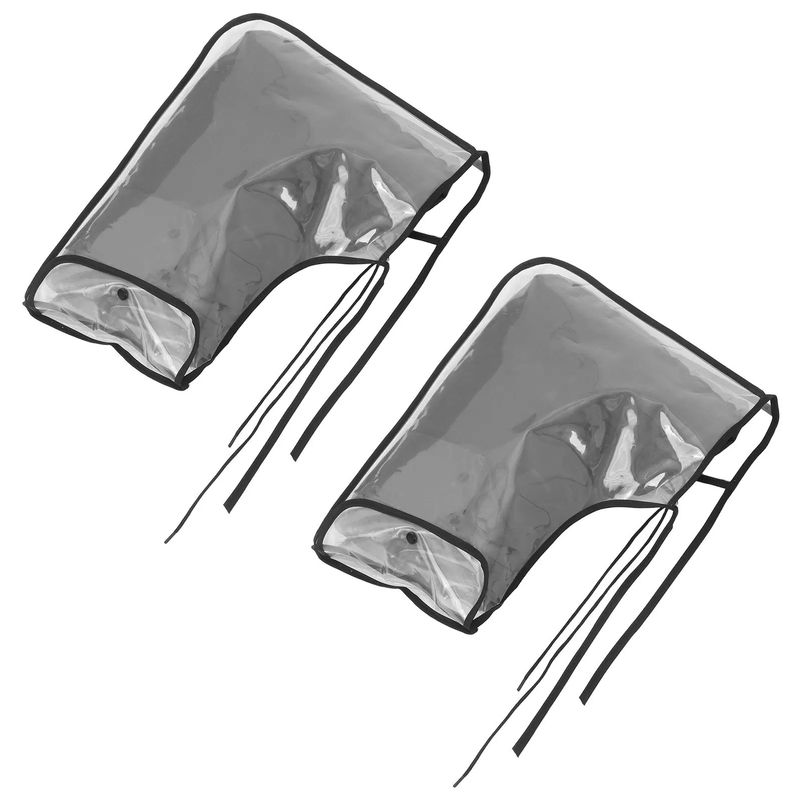 

1 Set Of Thickened Waterproof Windproof Motorcycle Handlebar Mitts Winter Riding Warm Mitten For Scooter Bike Electric Vehicle