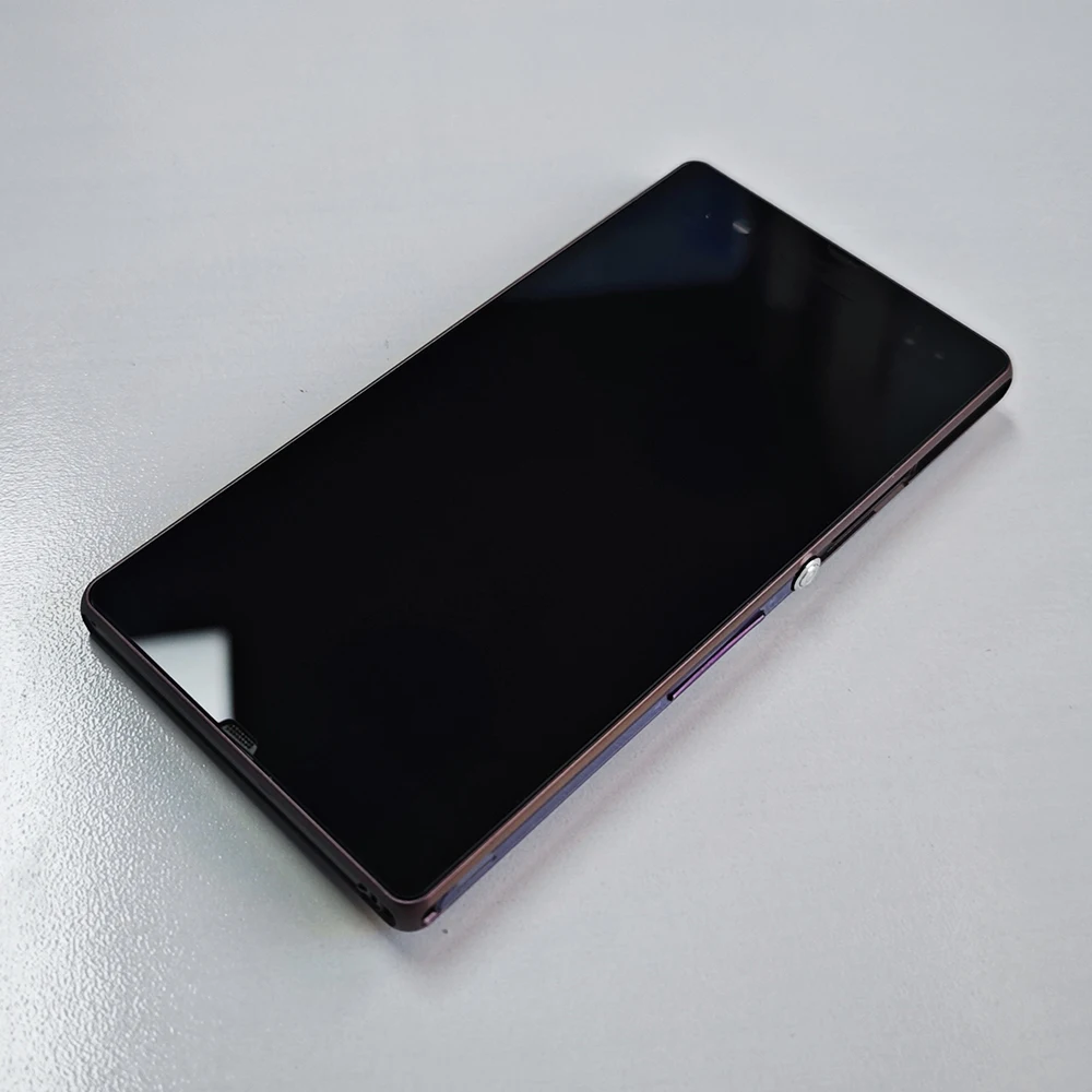 Original 5.0" LCD Touch Screen Digitizer Assembly with Frame for Sony Xperia Z C6603/C6602/C6616/C6606 - Replacement Repair Part