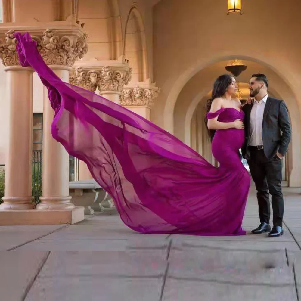 Maternity sexy dress Christmas dress maternity dress long tulle photography dress pregnant woman photo props