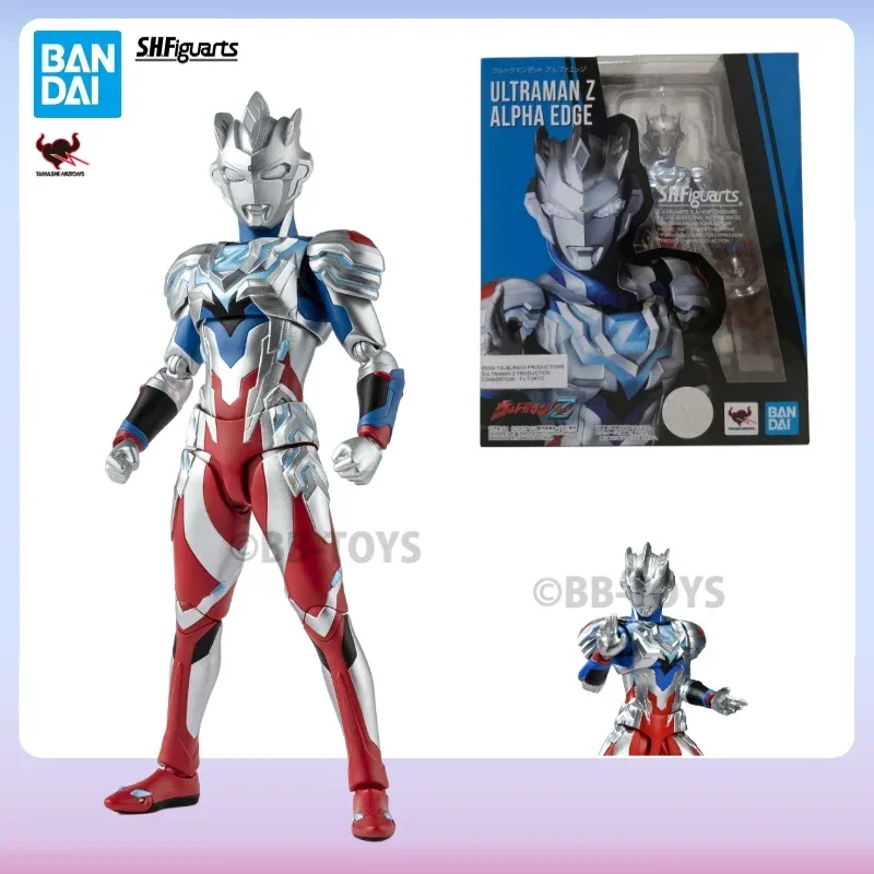 In Stock Bandai S.H.Figuarts SHF Ultraman Series Z Alpha EdGe Movable Anime Action Figure Collectible Original Box BB