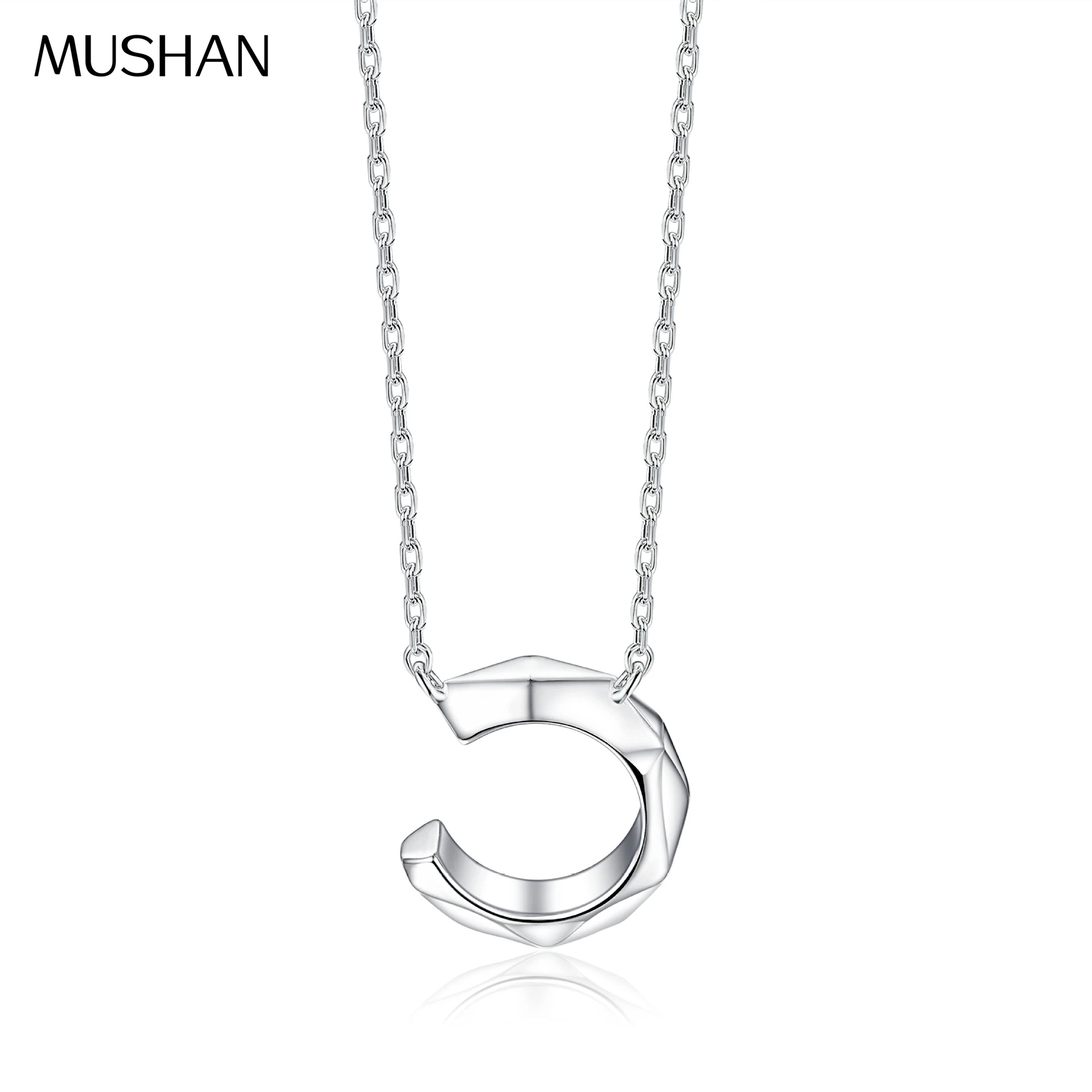

MuShan Jewelry 925 Sterling Silver Necklace Gold Chain HCD Gemstones Bridesmaid Gift Statement Jewelry Women Necklaces Jewelry