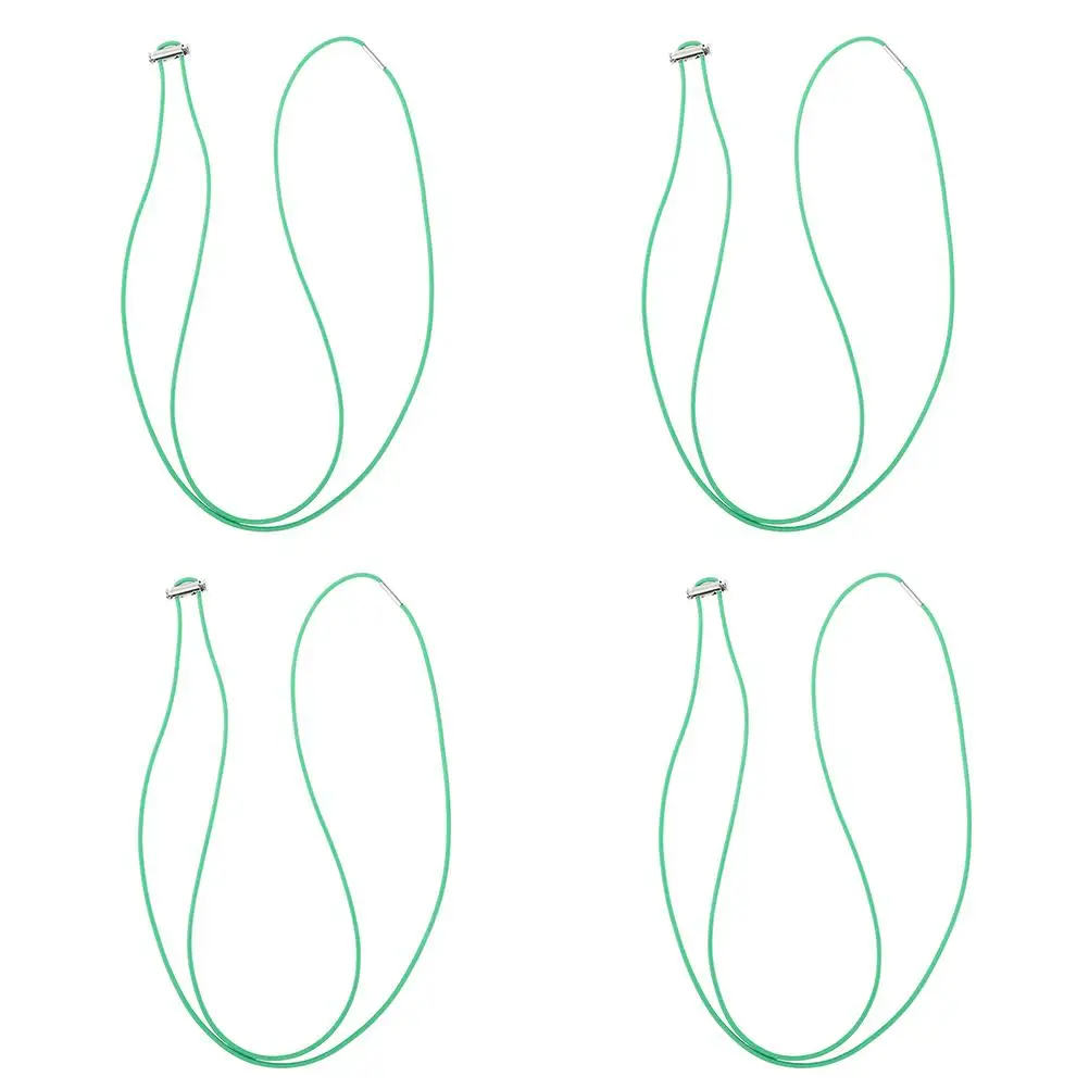 

4pcs Elastic Rope Strap Bands for Trash Cans Green Shopping Adjustable Cord Bracket Garbage Holder Ties Outdoor Camping