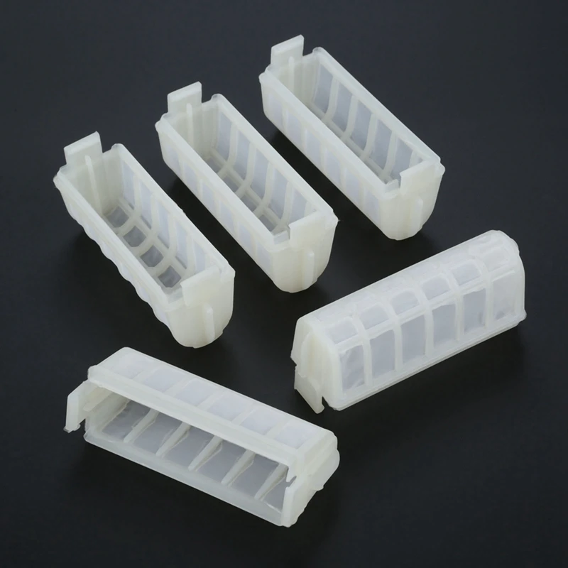 5 PCS Fuel Engine Mower Filter Elements Plastic Replacement Parts Is Suitable For STIHL MS210 MS230 MS250 021 023 025