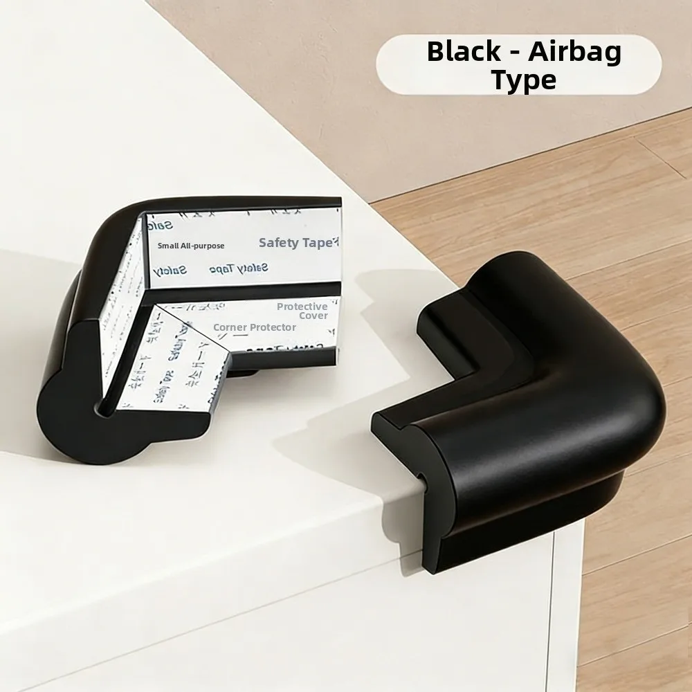 10pcs New Soft NBR Corner Guards Self-Adhesive Impact-Resistant Furniture Edge Bumpers Thicken Edge Protectors Proofing
