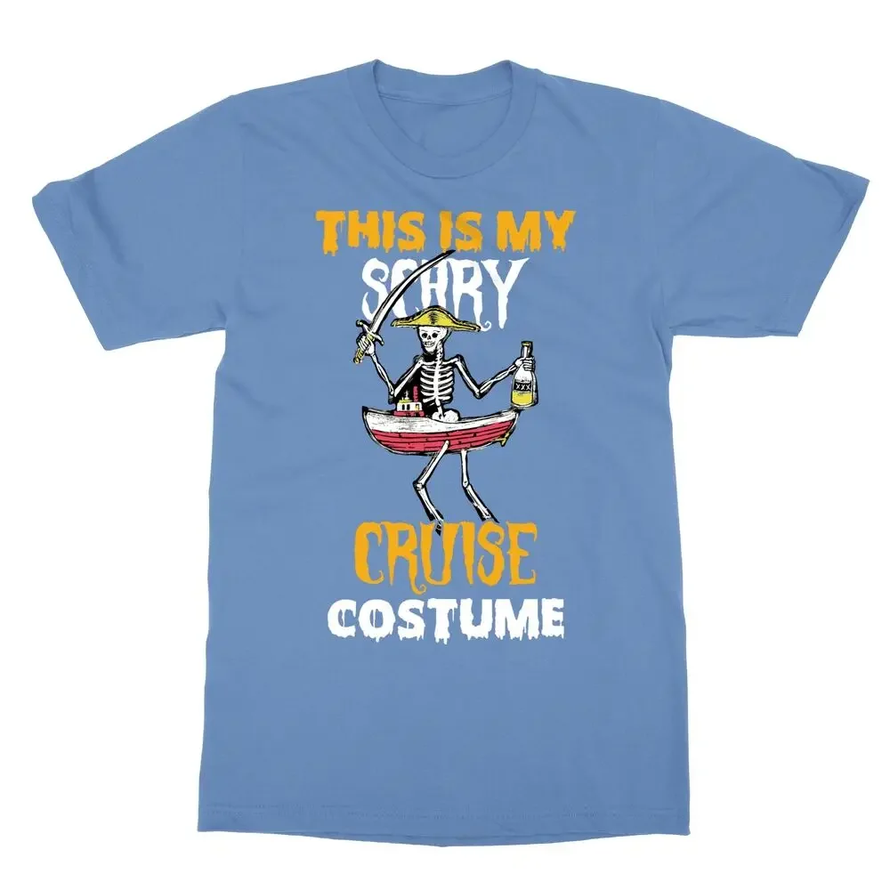 This is my Scary Cruise Costume Funny Halloween Men's T-ShirtAnime Graphic Unisex T-shirt Y2K Summer Short SleeveAnime printing