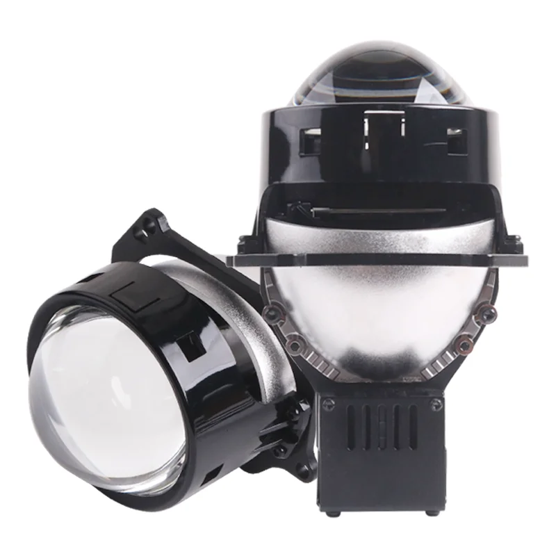 China Bi Led Lens Supplier Sanvi Auto Light 74w A6L Bi Led Laser Project Lens Headlight 3.0 Retrofit Kit