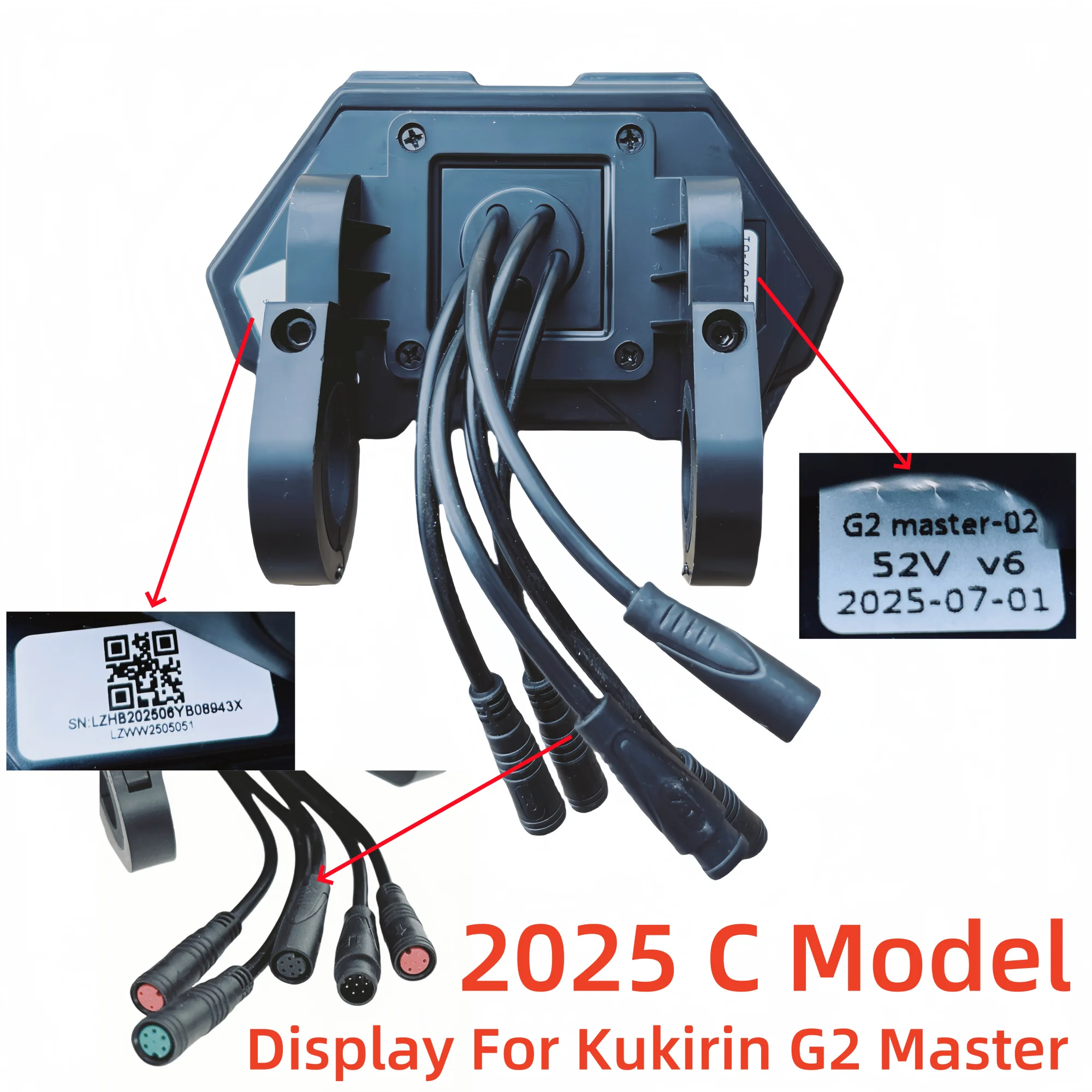Original Kukirin G2 Master LCD Display Electric Scooter Kugookirin G2 Master Dashboard Screen Digital Meter Accessories