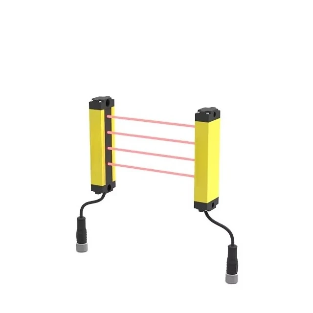 BPL40-T0603PC Safety Light Curtain 6 Beams of Light IP68 PNP NC Output Optical Sensor for High Risk Areas