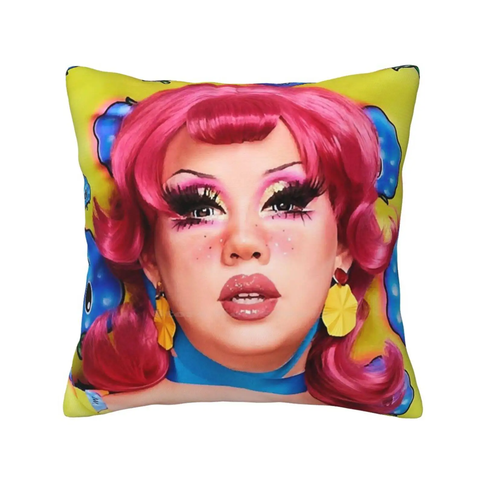 Willow Pill Sticker Willow Pill Throw Cushion Pillow Cover Season 14 Rupaul Lgbt Drag Queen Drag Queen Drag Queen Drag Queen