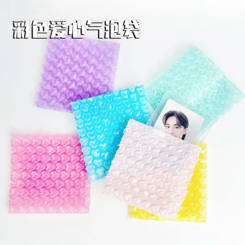 10 Stuks Liefde Hartvormige Bubble Mailers Envelop Beschermende Wrap Plastic Schokbestendige Zak Schuim Verpakking Zakken