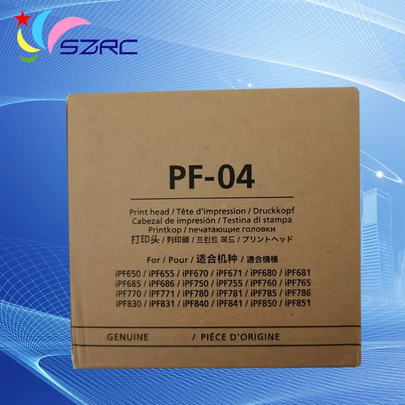 Original New PF-04 Print head For Canon iPF670 iPF671 iPF680 iPF686 iPF770 iPF771 iPF780 iPF781 iPF786 830 831 840 850 Printhead