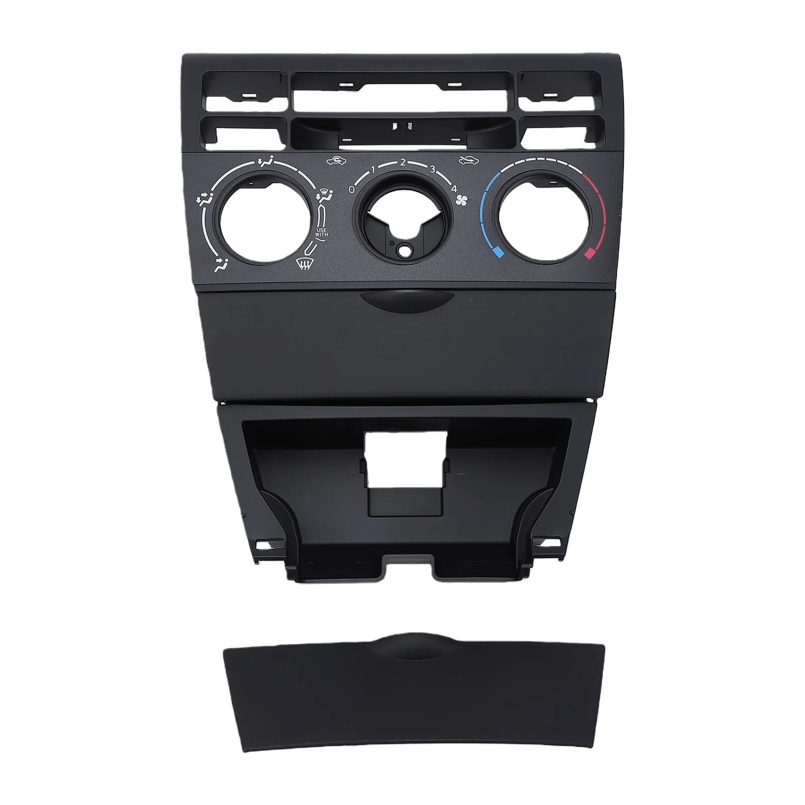 Interieurpaneel voor het dashboard, inclusief het bedieningspaneel voor de airconditioning, voor Toyota Corolla 2003-2006, onderdeelnummer 55411-1A200.