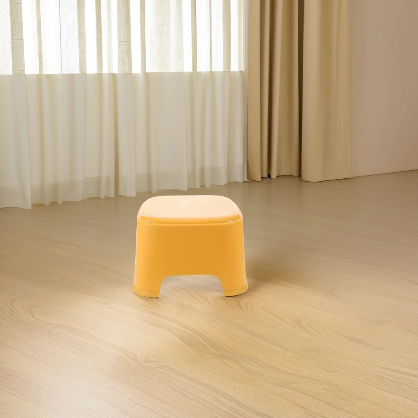Children Stool Toddler Step Kid Kids Bathroom Kitchen Helper Plastic Simple Design Nonslip Feature Comfortable Seat