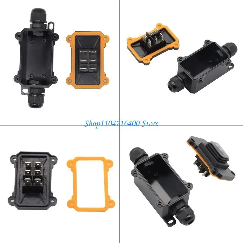 Y1gd Heavy Duty 12V 16A Rocker Switch สายไฟสูง PG9 กันน้ำประเภทเรือสวิทช์ไฟฟ้าอุปกรณ์